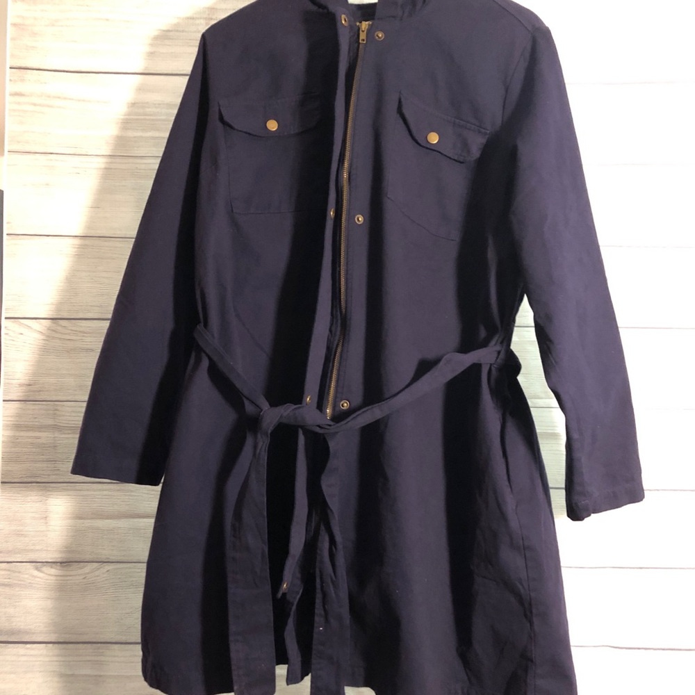 Just Fab A-Line Parka Jacket